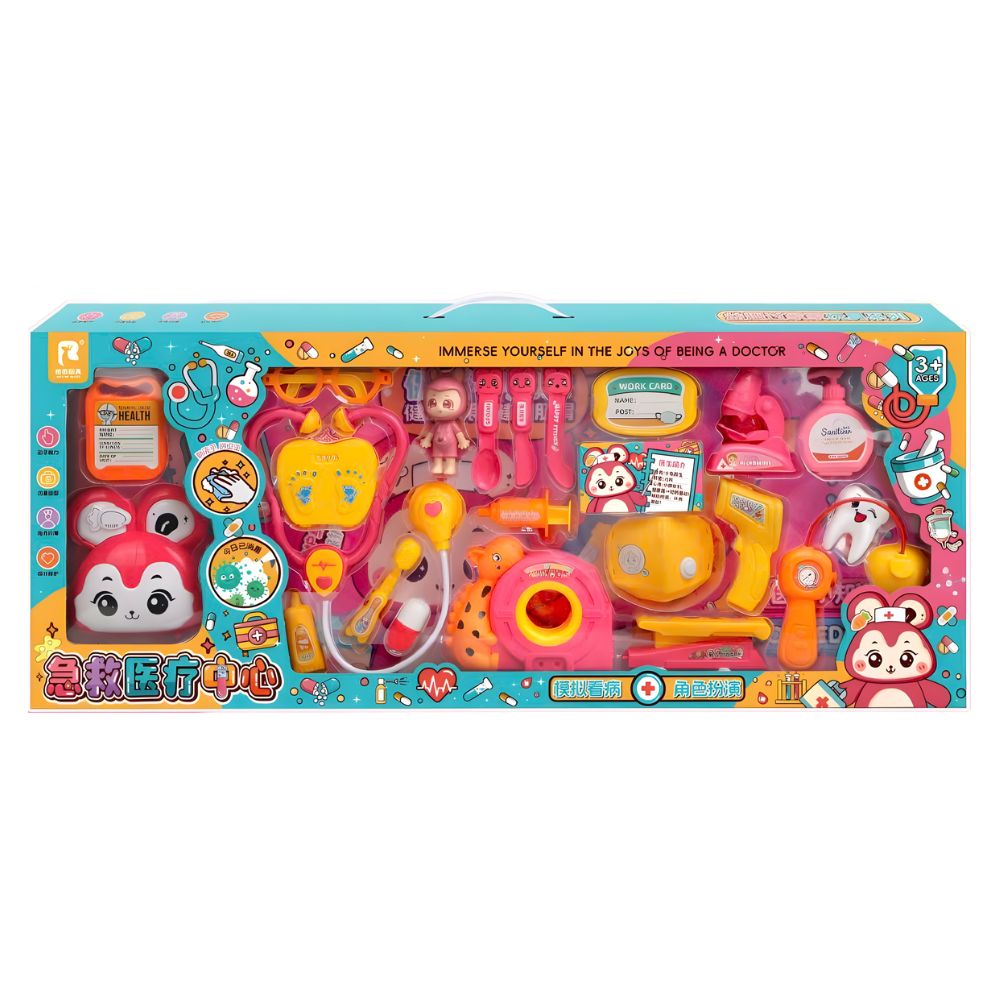 Hộp đồ chơi bác sĩ nha khoa hình thỏ cho bé