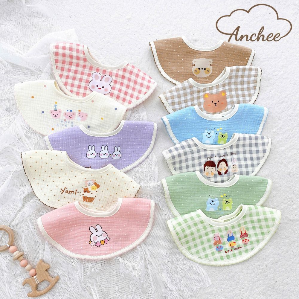 Yếm xô tròn Anchee họa tiết Hàn