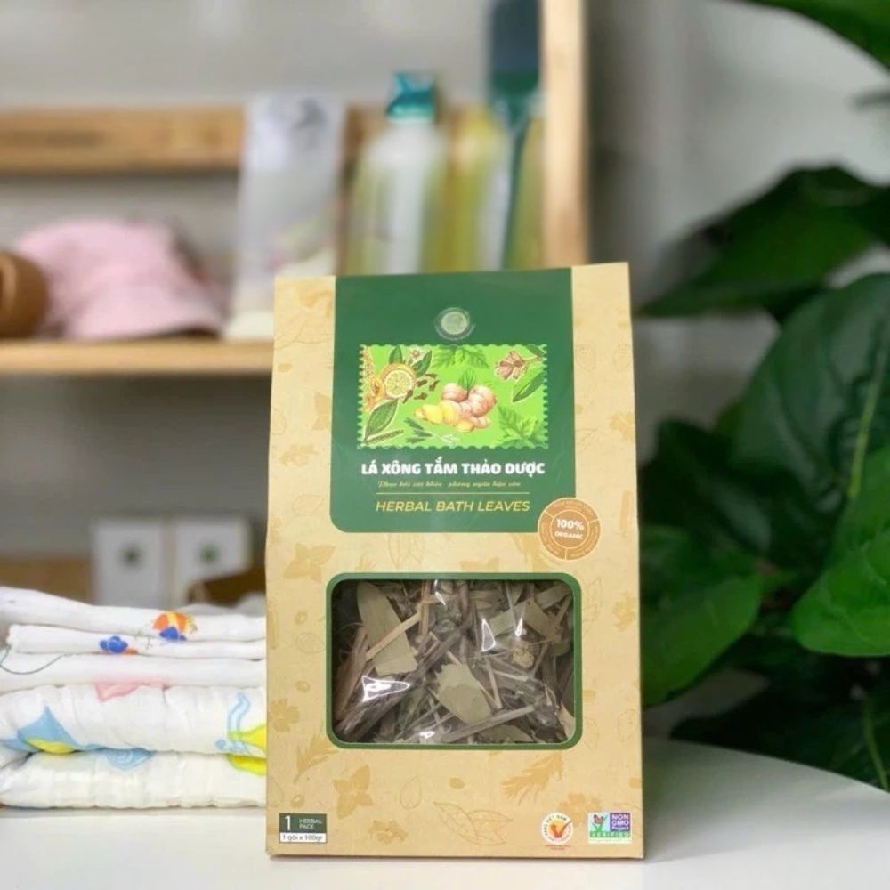 Lá xông tắm thảo dược Cung Đình 100g