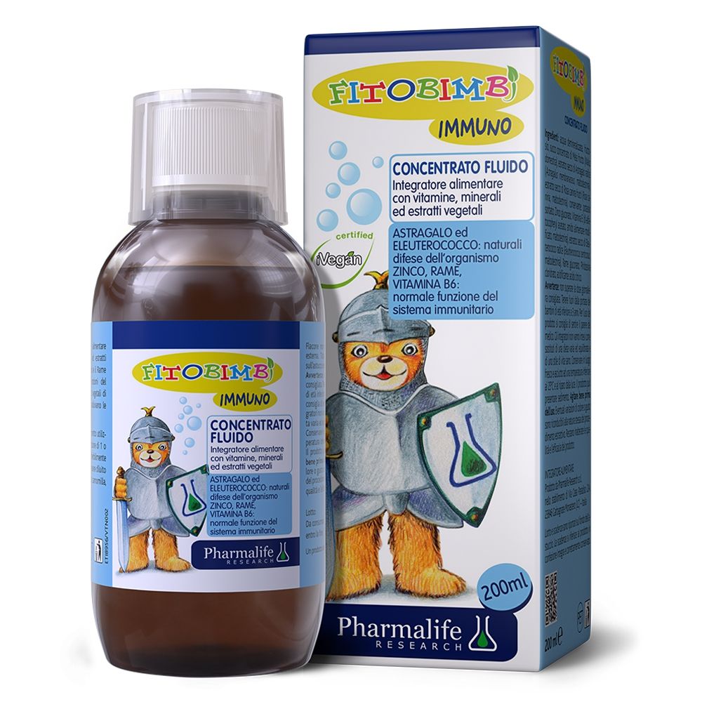 Siro tăng đề kháng Fitobimbi Immuno cho bé 6M+ (200ml)