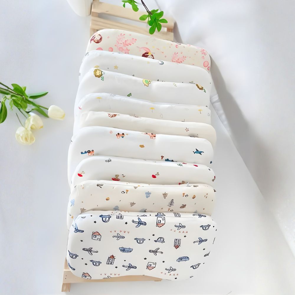 Gối lõm cao su non Beeby chống bẹt đầu cho bé