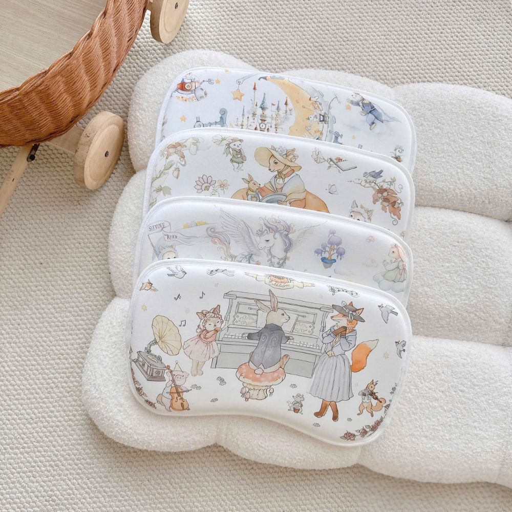 Gối cao su điều hòa Bubble Tree họa tiết cổ tích