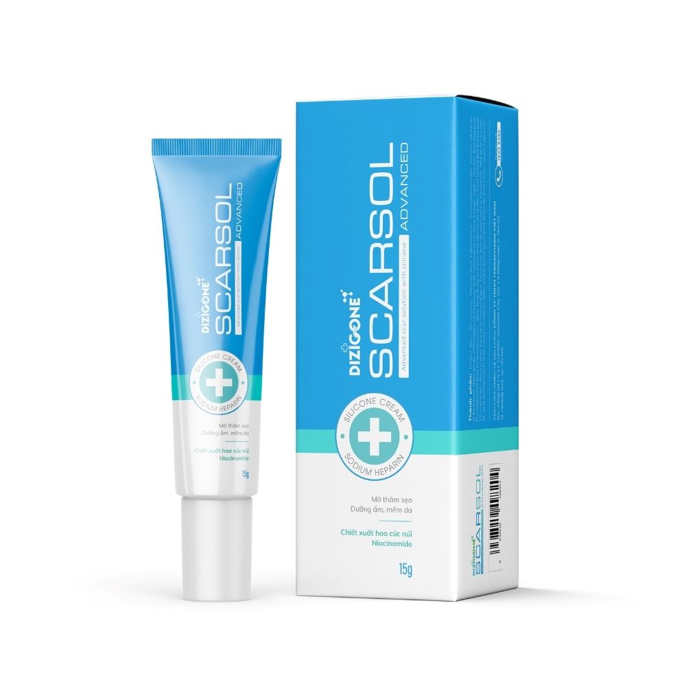 Kem mờ thâm sẹo Dizigone Scarsol 15g