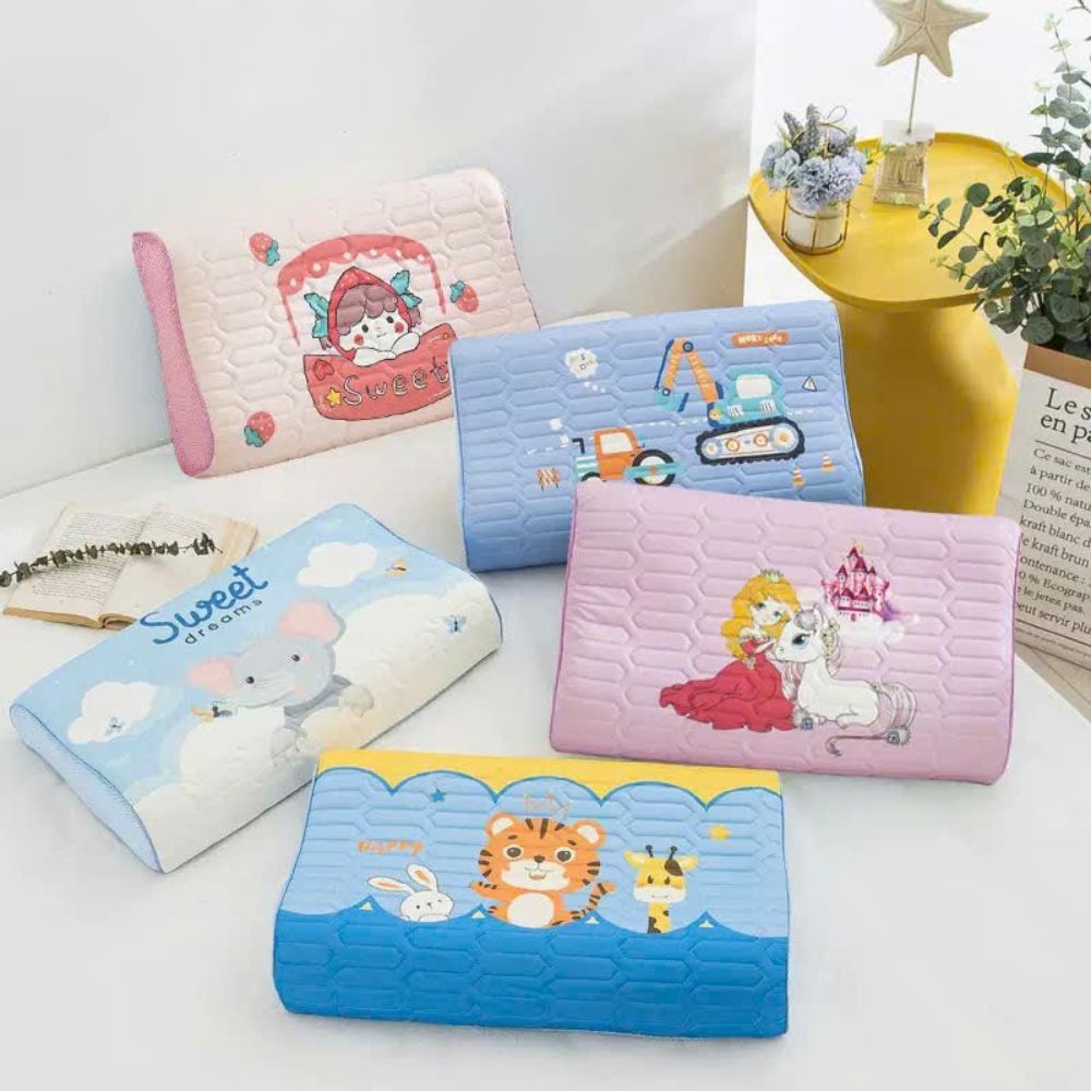 Gối điều hoà cao su non cho bé