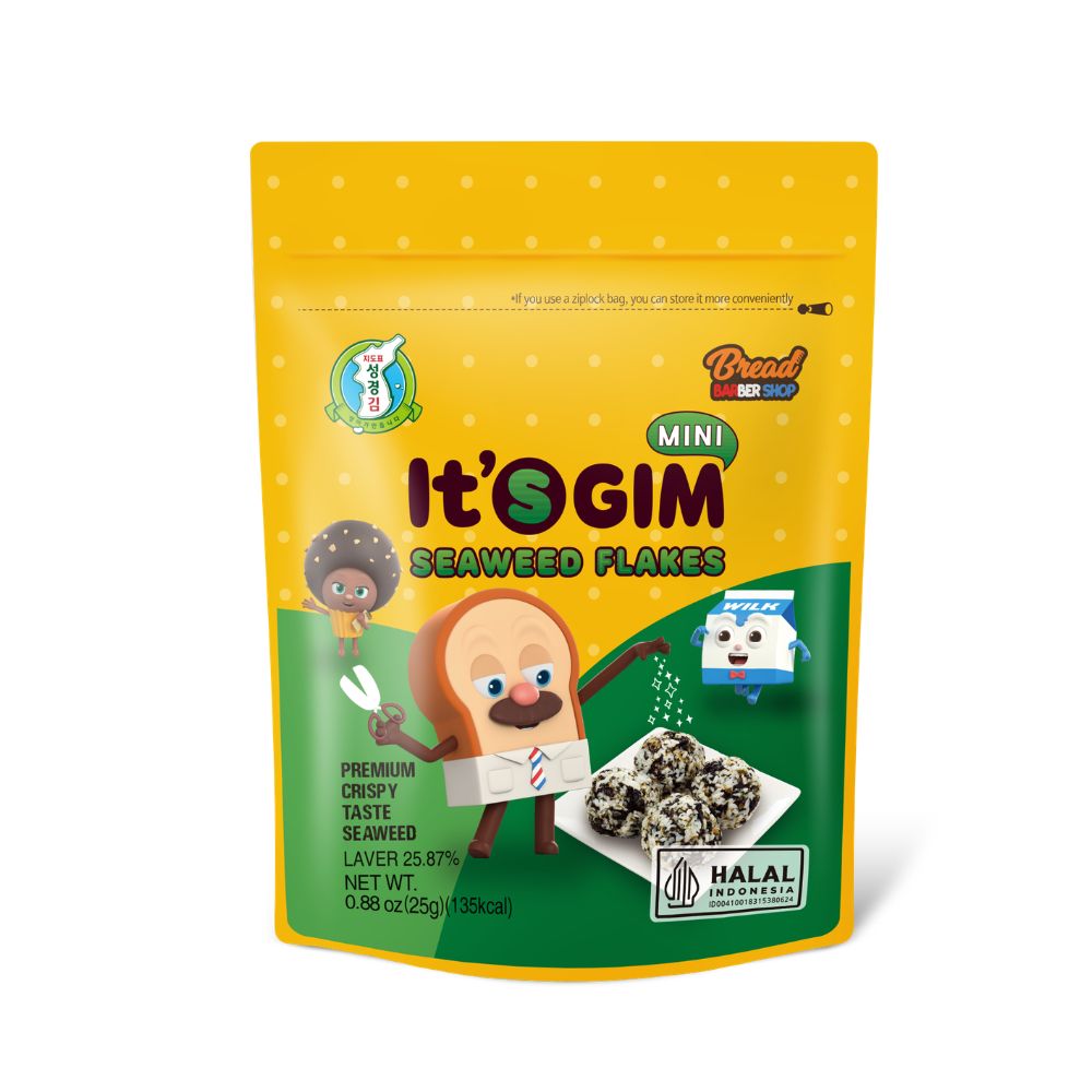Rong biển rắc It's Gim ít muối 10M+ (25g)