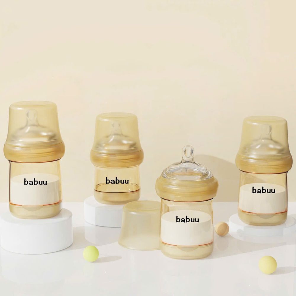 Bình sữa PPSU cổ rộng Babuu có van xả khí