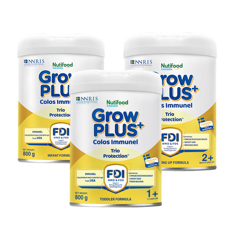 Sữa bột NutiFood Grow Plus+ Colos Immunei 800g