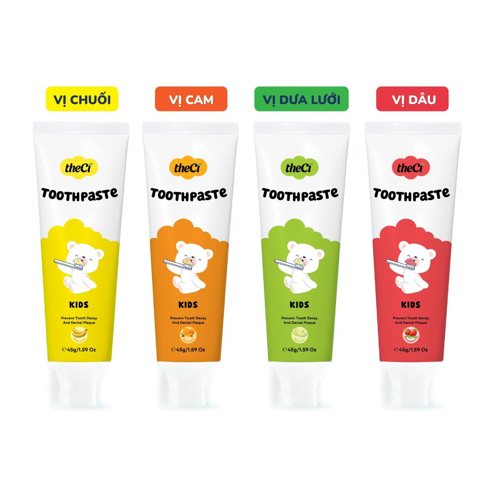 Kem đánh răng theCi cho bé 6M+ (45g)