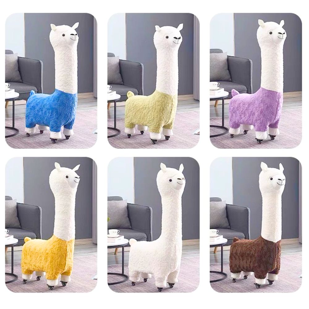 Ghế ngồi kiêm xe chòi lạc đà dáng cao cho bé