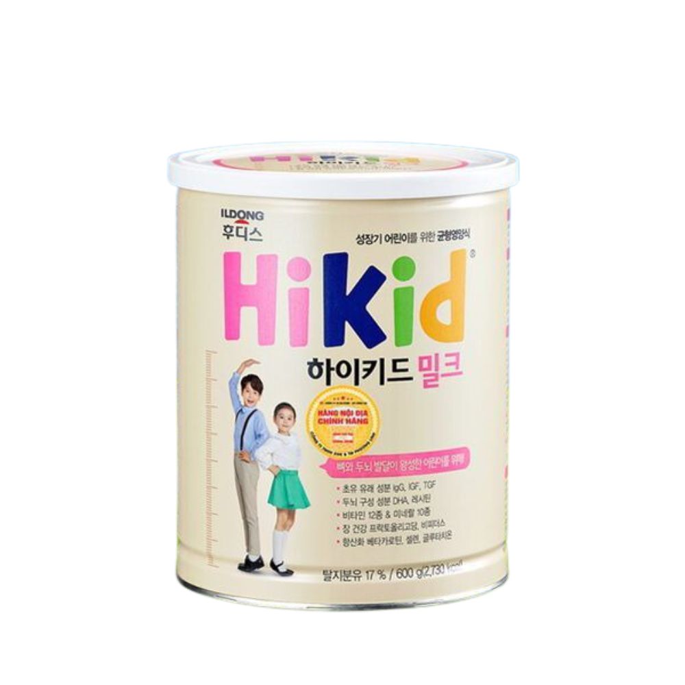 Sữa bột HIKID vị Vani 600g (1-9y)