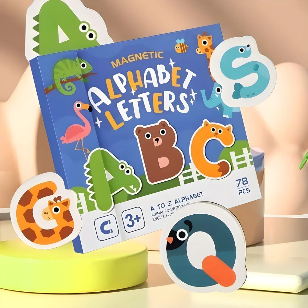 Bộ sách nam châm chữ cái giáo dục cho bé