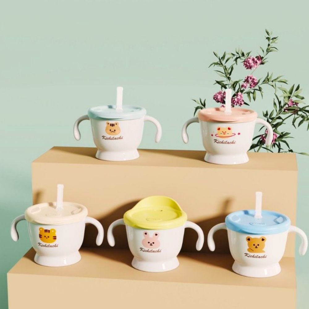 Cốc tập uống Kichi 3 giai đoạn