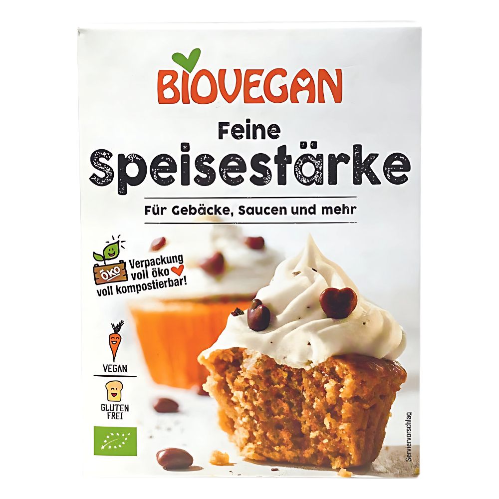 Tinh bột bắp hữu cơ Biovegan Đức 250g