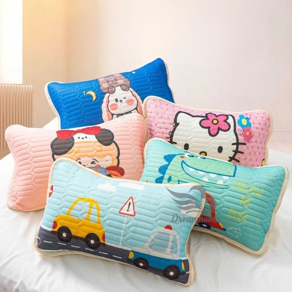 Gối điều hoà họa tiết cho bé