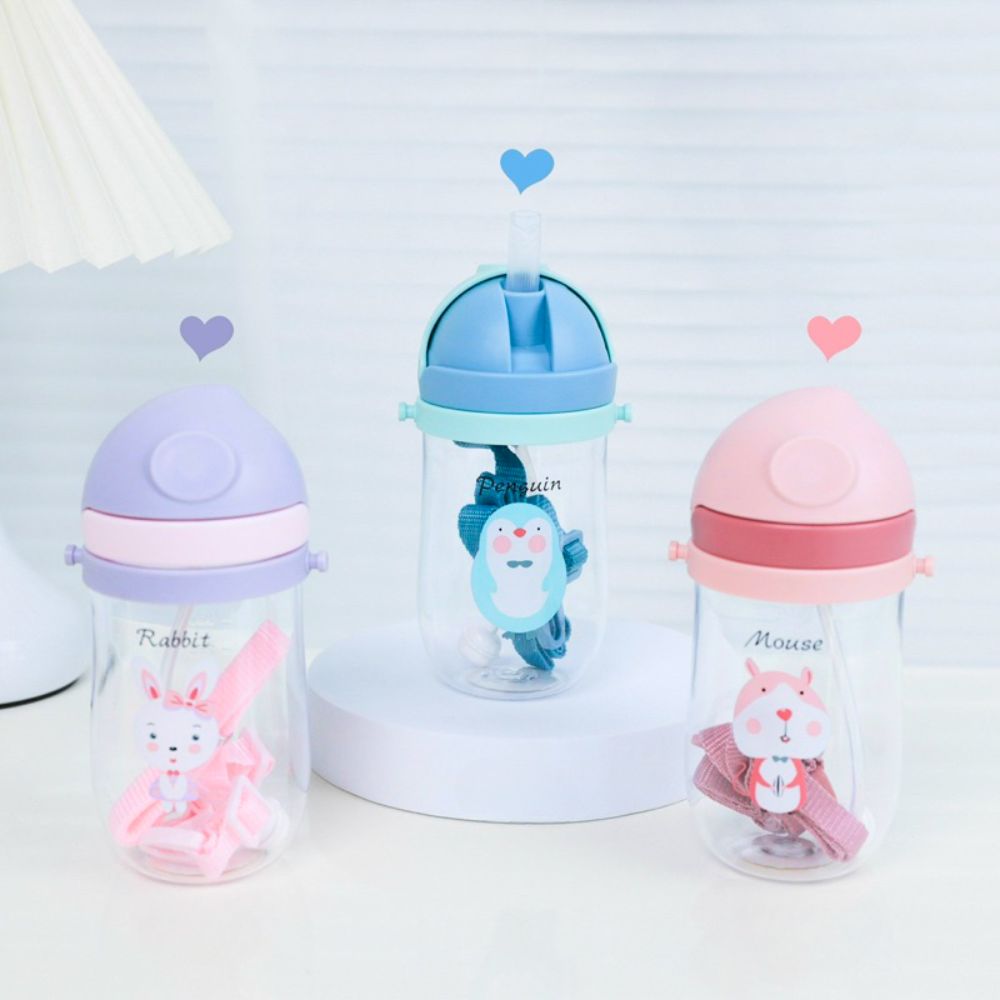 Bình nước Honper chống sặc in hình động vật HK2411