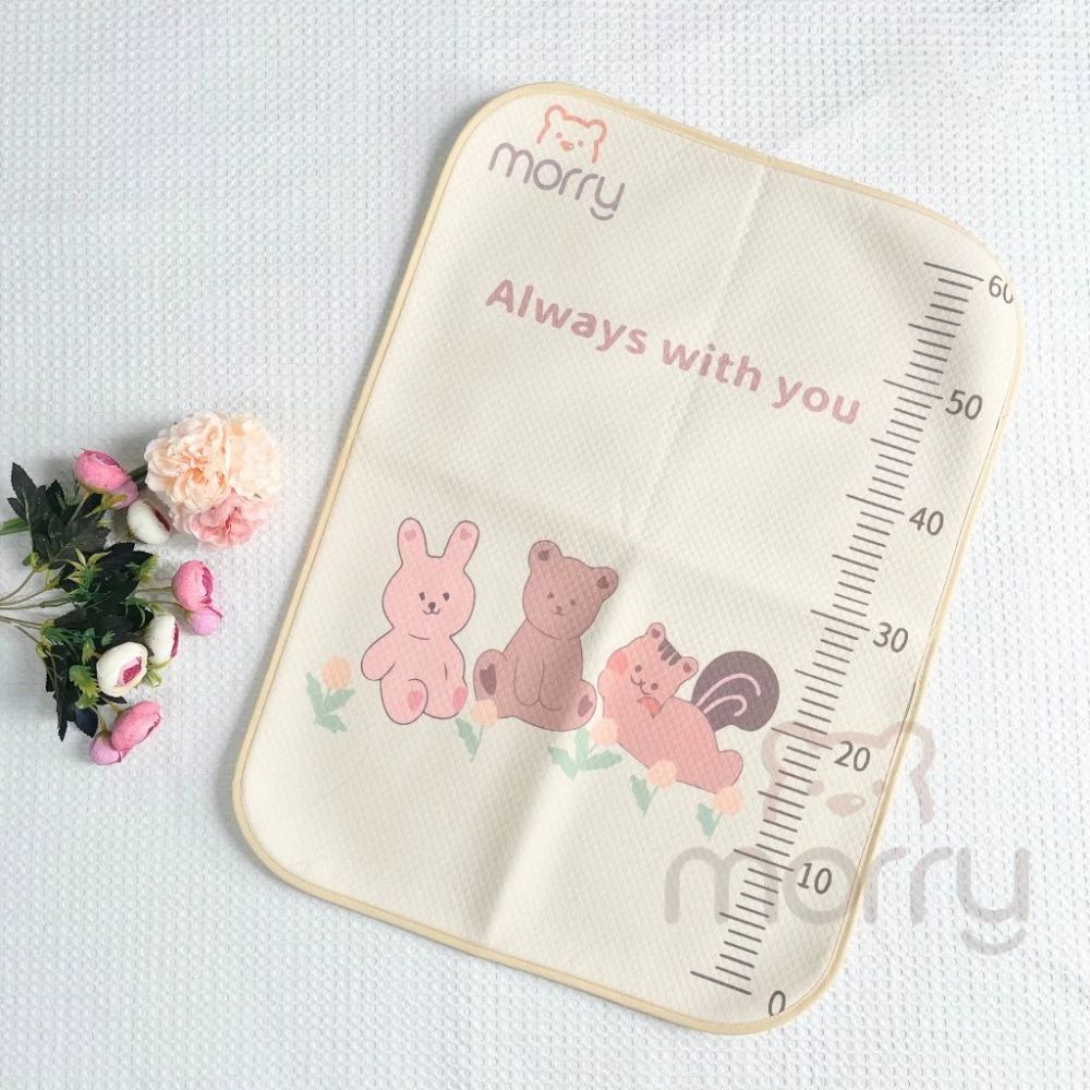 Tấm lót chống thấm organic 4D Morry cho bé