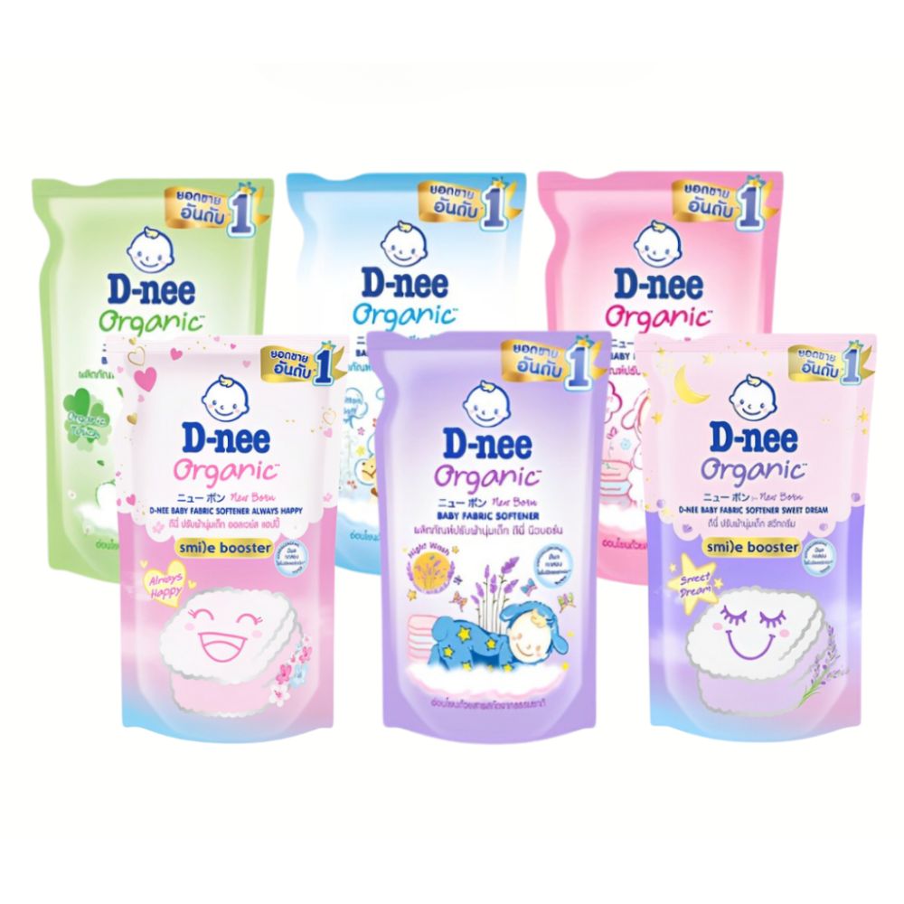 Nước xả vải Dnee túi cho bé 550ml