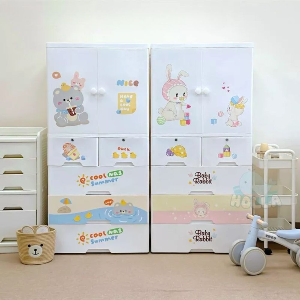 Tủ 5 tầng hoạt hình Holla HL-09236