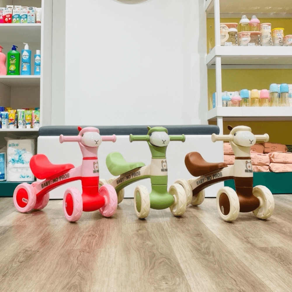 Xe chòi chân hình Cừu cho bé