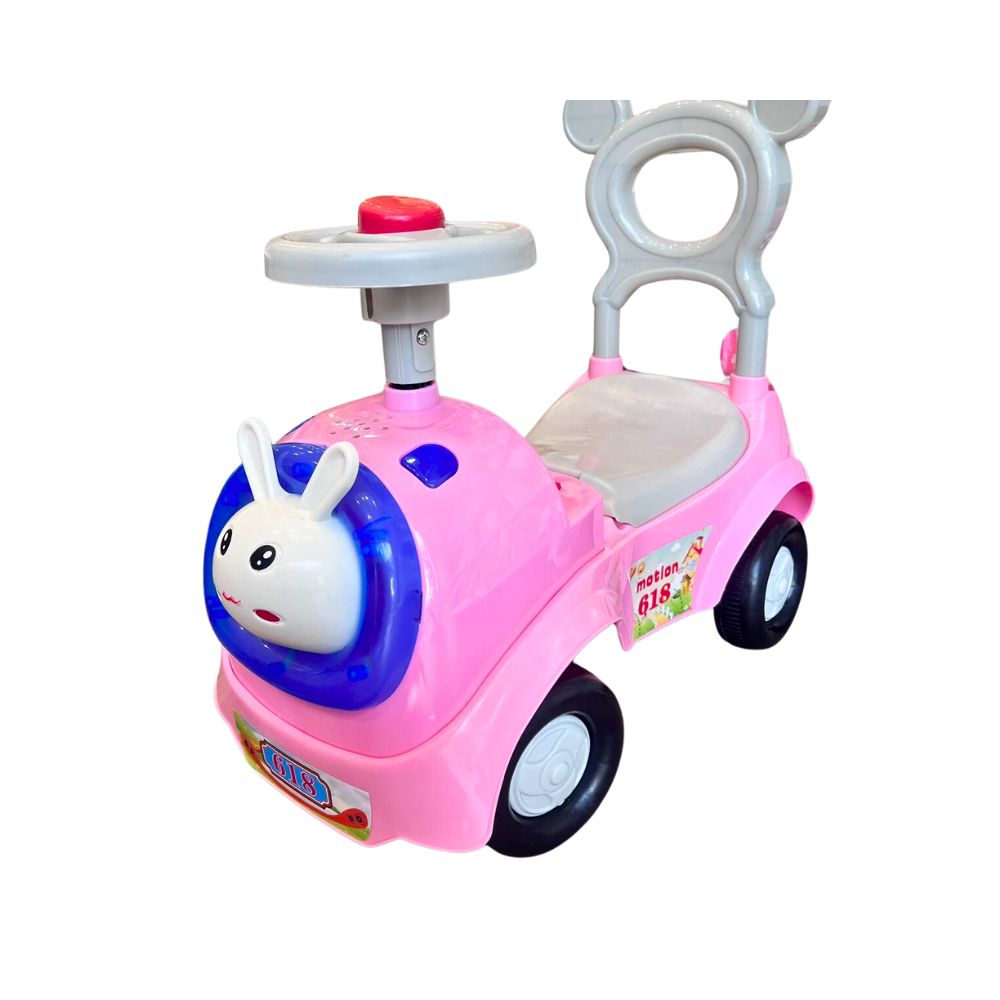 Xe lắc kiêm chòi chân hình voi và thỏ