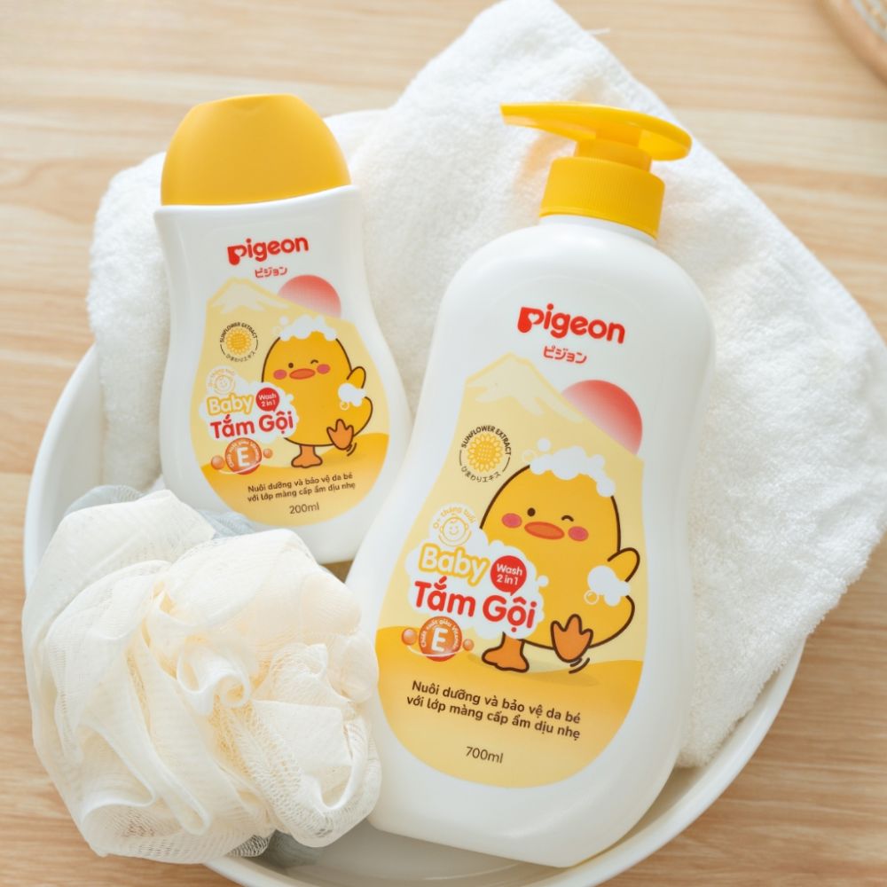 Sữa tắm gội Jojoba Pigeon mẫu mới