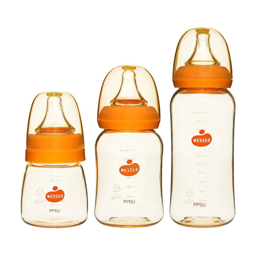 Bình sữa Wesser PPSU cổ hẹp