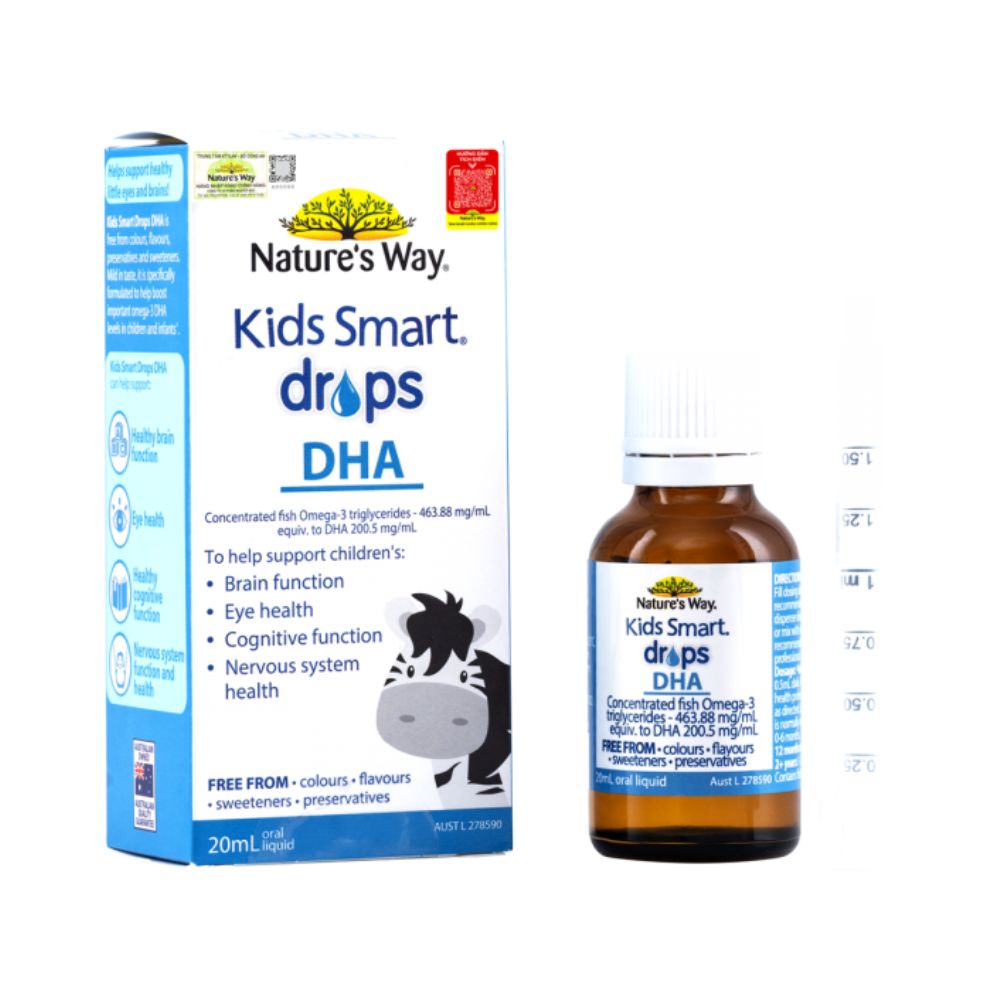 Siro DHA 20ml Nature’s Way Chính Hãng