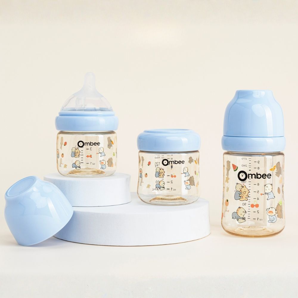 Bình sữa Ombee PPSU Anti-colic bản Prince