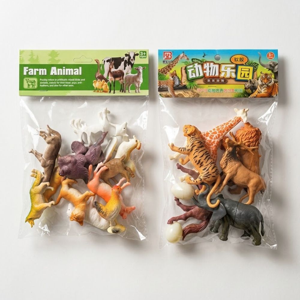 Túi mô hình động vật cho bé