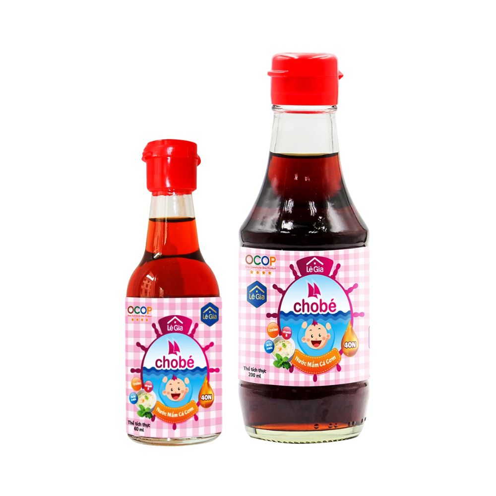 Nước mắm ăn dặm Lê Gia