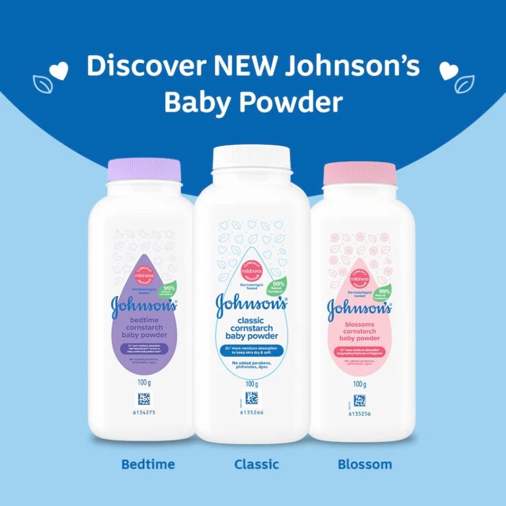 Phấn thơm cho bé Johnson Baby