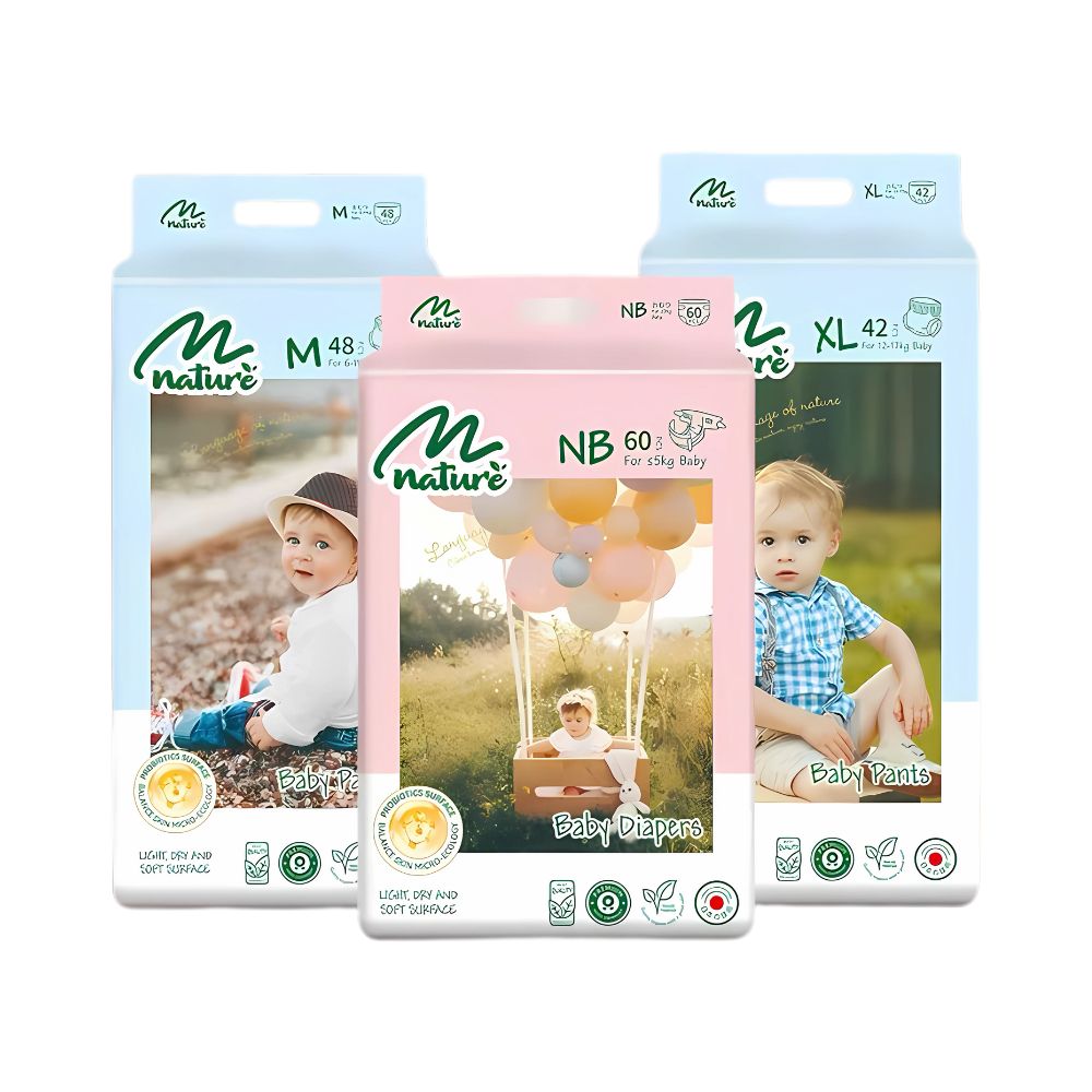 Tã bỉm quần Momo Diamond Nature