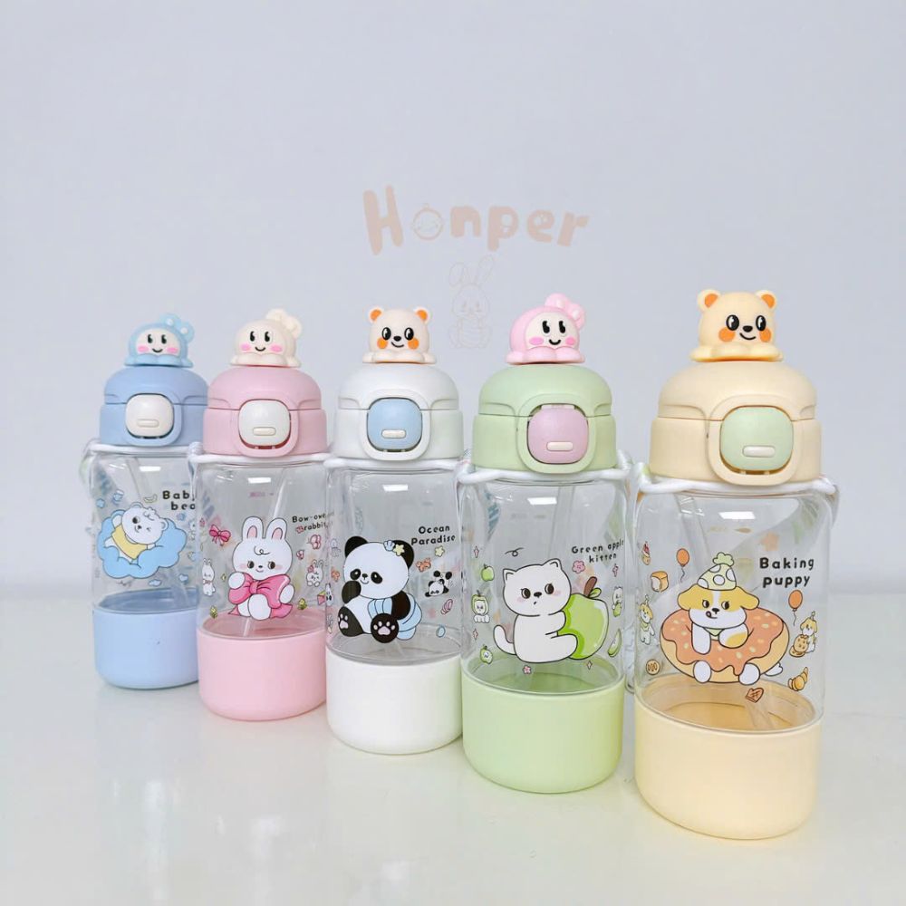 Bình nước Honper hình thú 650ml - HK2503