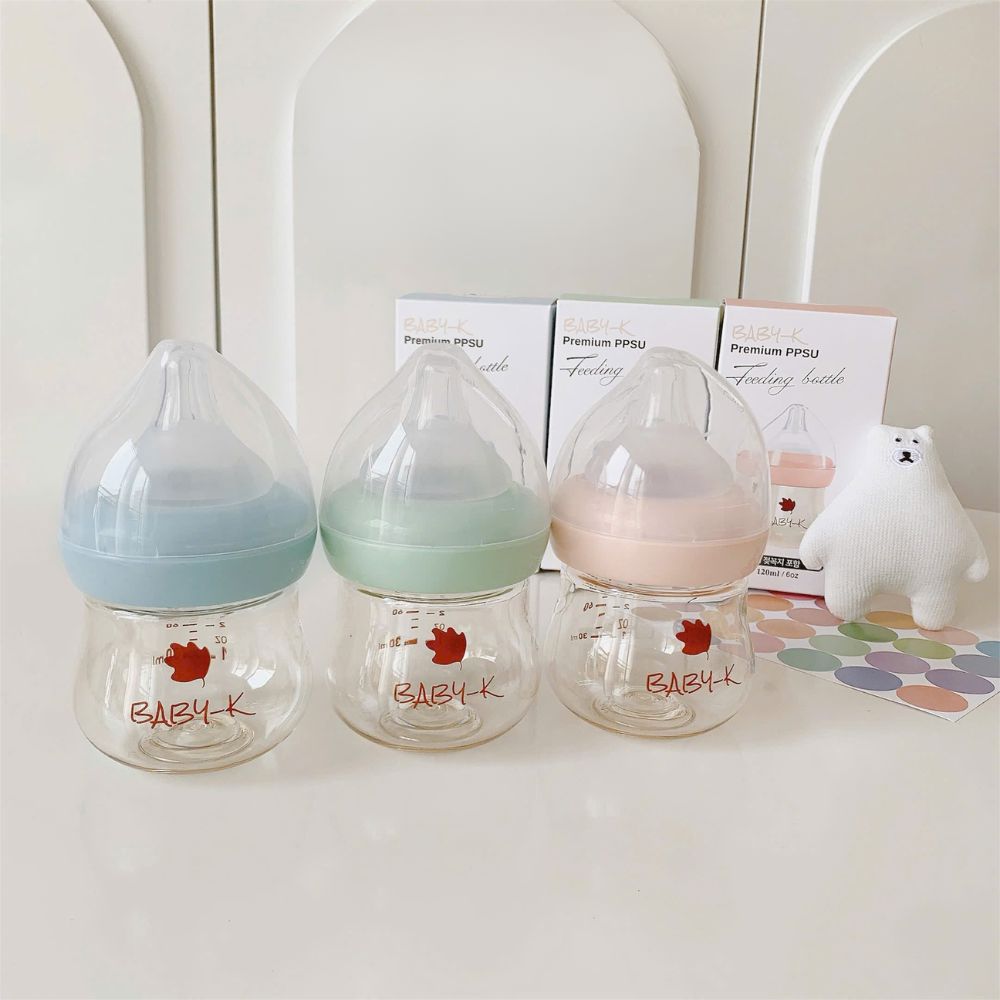 Bình sữa PPSU cổ rộng Baby K cho bé