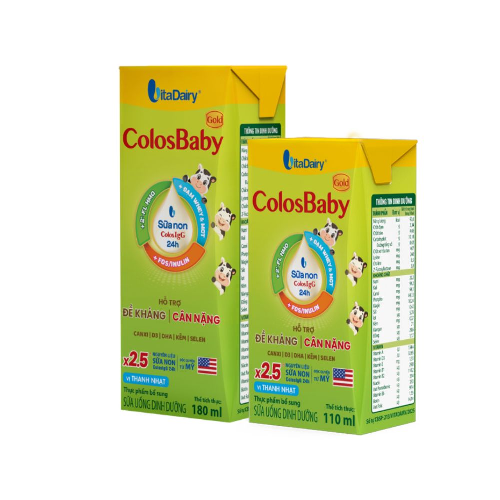 Sữa bột pha sẵn Colosbaby Gold