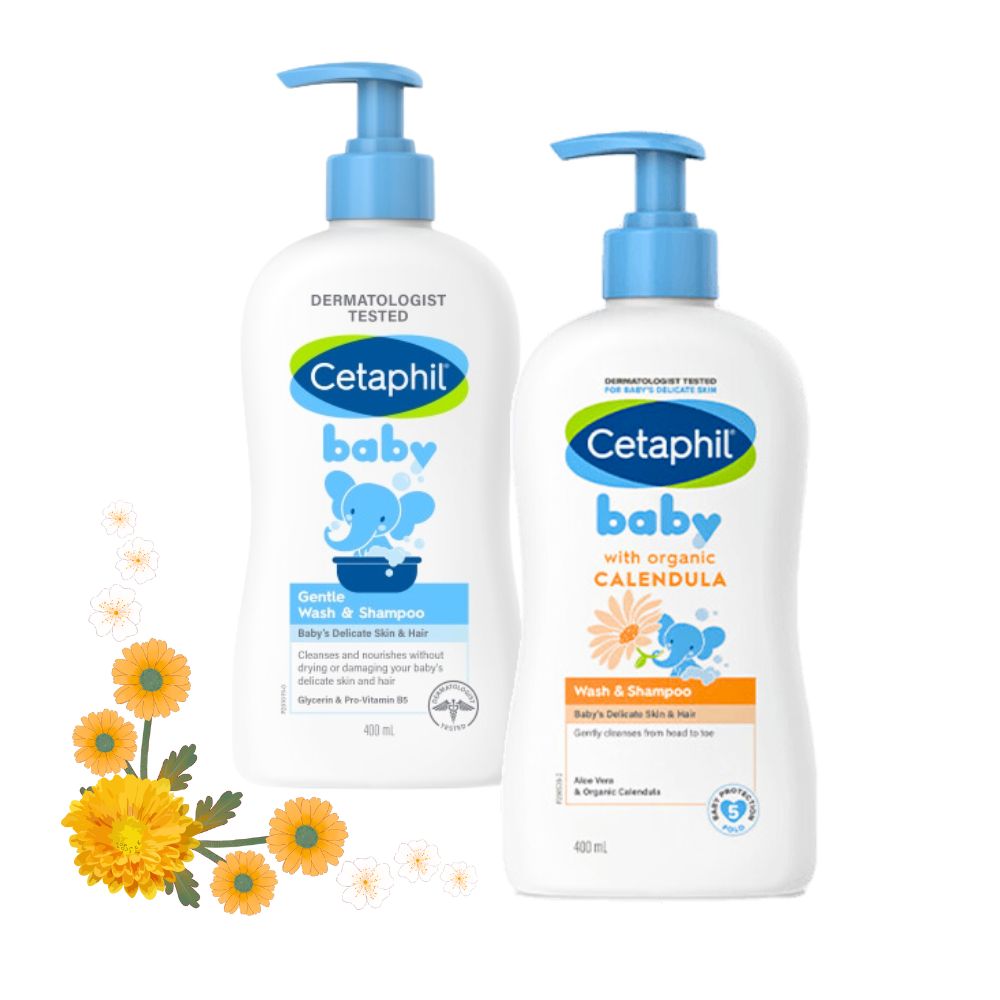 Sữa tắm gội trẻ em Cetaphil 400ml có vòi