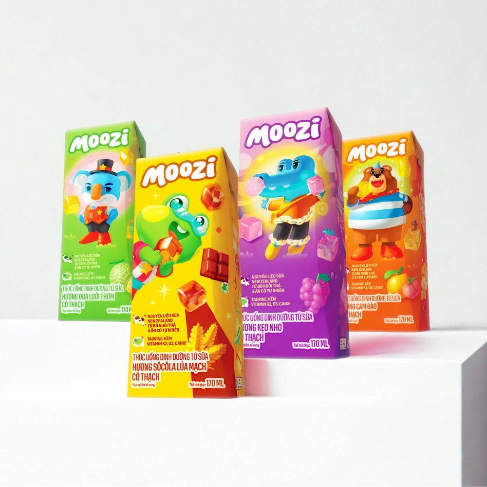 Sữa thạch Moozi dinh dưỡng Moozi 3Y+ (170ml)