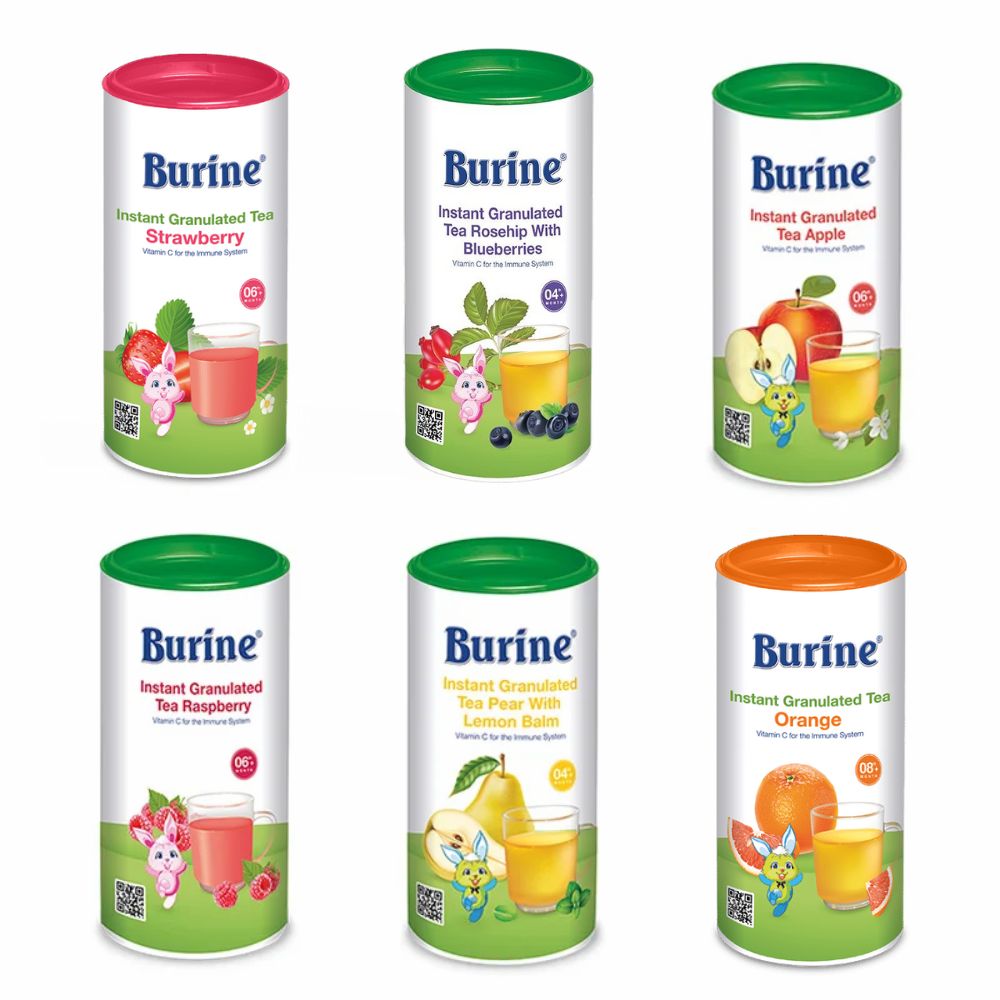 Trà cốm hoa quả Burine 200g | Ngộ Baby Shop