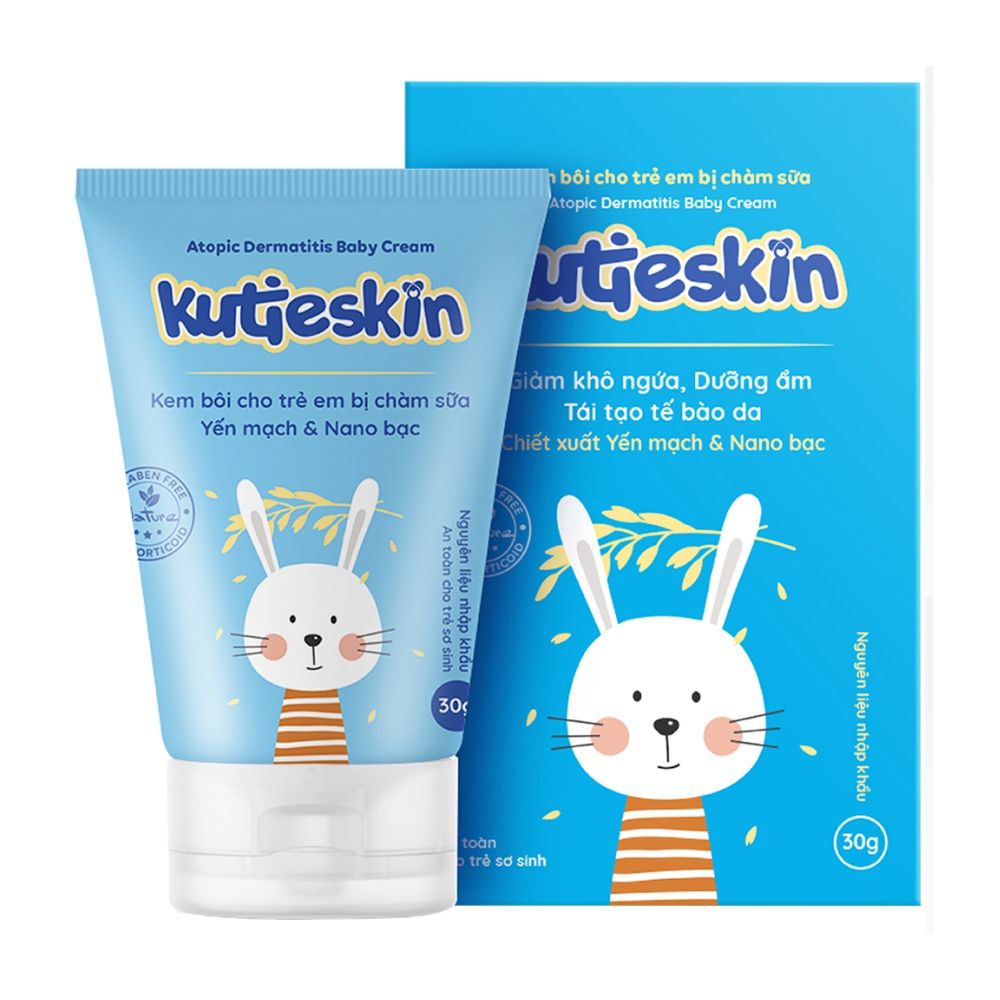 Kem bôi Kutieskin cho trẻ bị chàm sữa 30g