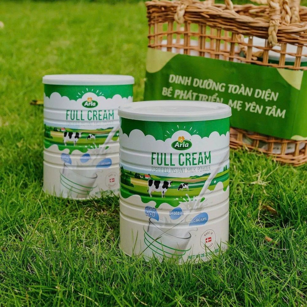 Sữa tươi nguyên kem dạng bột Arla Full Cream 1Y+ (800g)