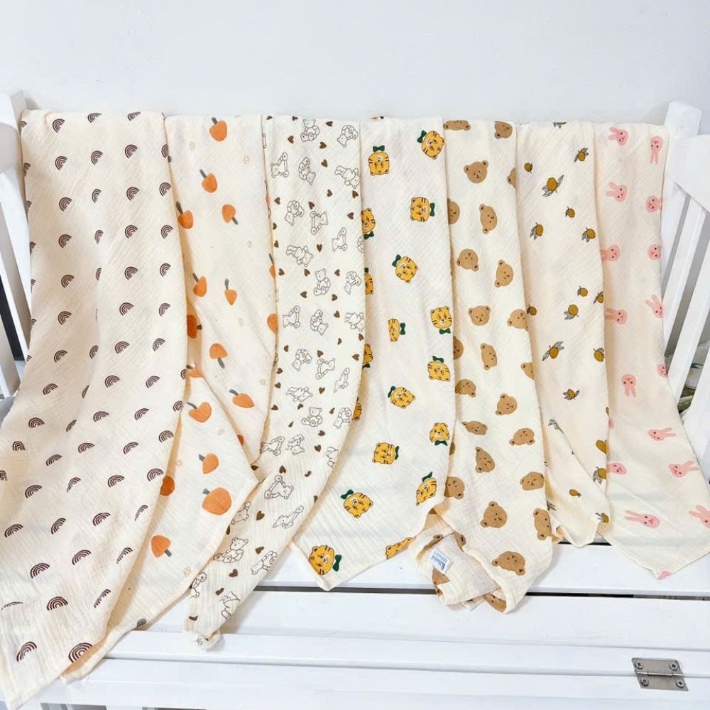 Khăn tắm xô Kiluta 2 lớp cho bé