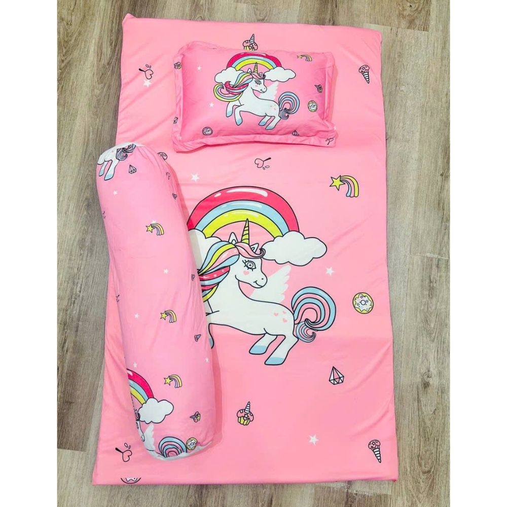 Bộ nệm gối thun 5D cao cấp cho bé