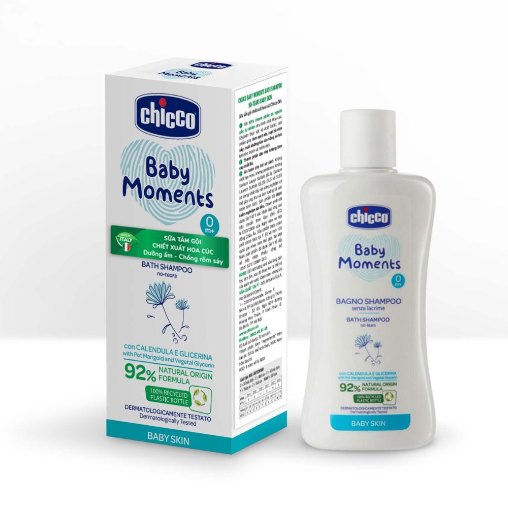Sữa tắm gội hoa cúc Chicco 200ml