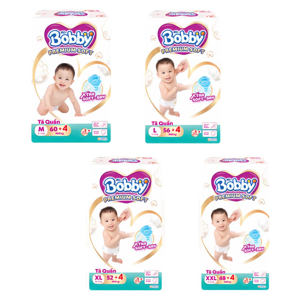 Tả quần Bobby Premium Soft Nhật Bản