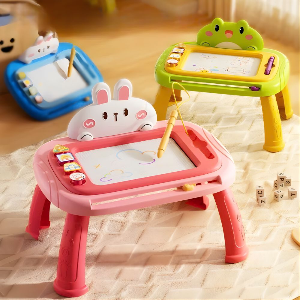 Bảng Gạc Xóa Có Chân Hình Động Vật Cho Bé