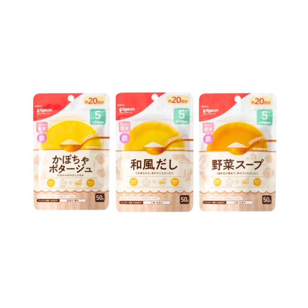 Bột nêm Dashi Pigeon Nhật cho bé ăn dặm