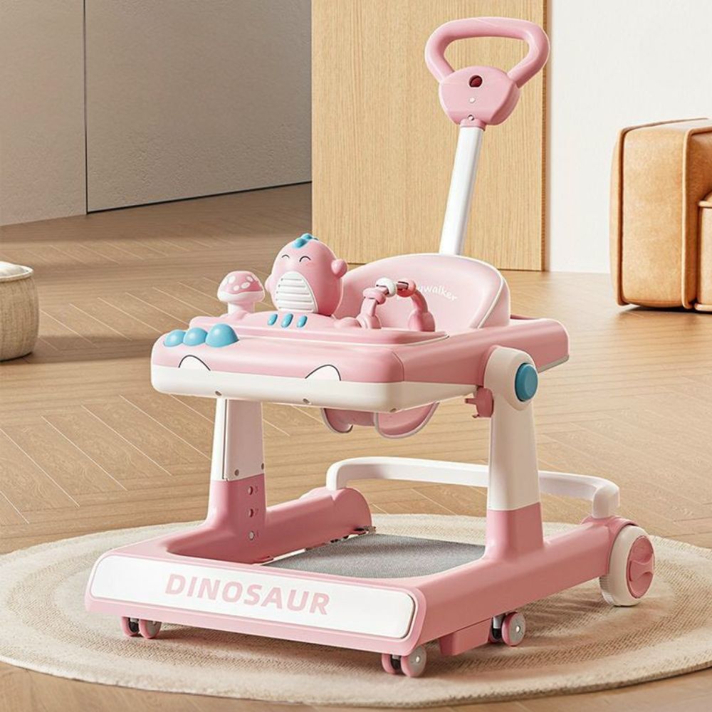 Xe tập đi chữ U đa năng hình khủng long cho bé