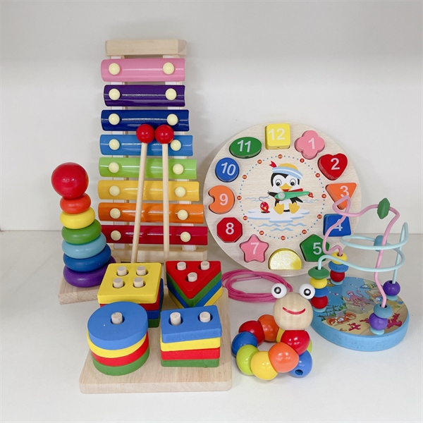 Combo 6 món đồ chơi gỗ