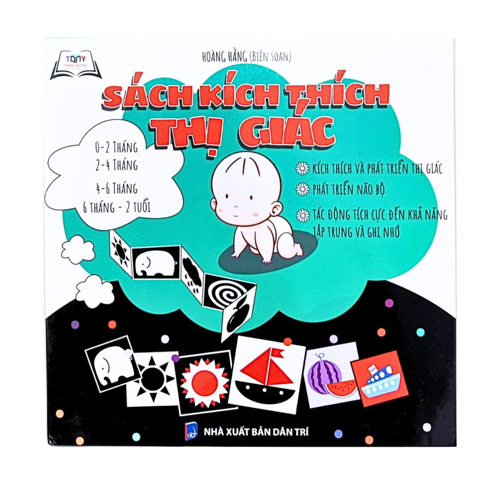 Sách kích thích thị giác 0-2 tuổi