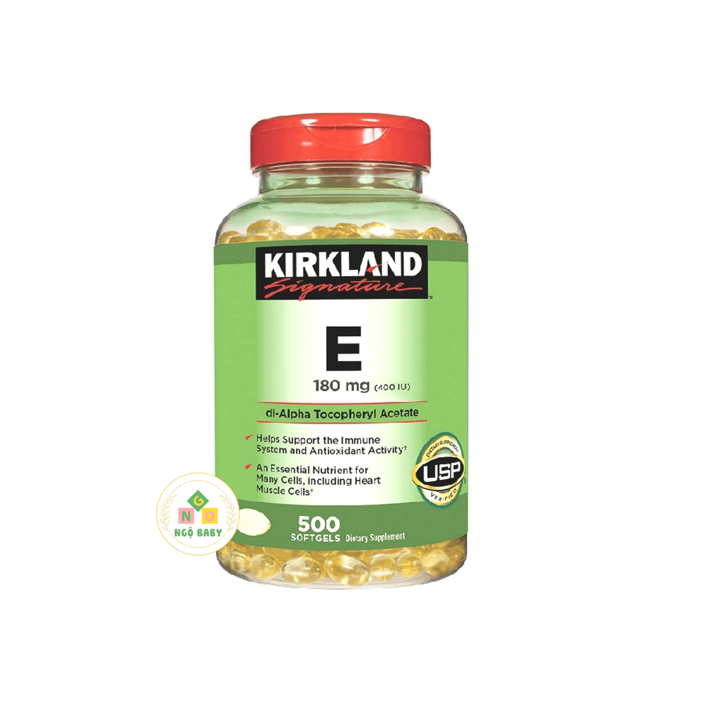 Vitamin E Kirkland 400IU 500 viên